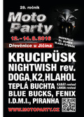 SRAZ MOTORKÁŘŮ MOTOPARTY DŘEVĚNICE